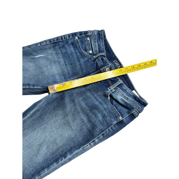 Grace In LA Jeans Womens Sz 28 Blue Medium Wash Embroidered Western / boho / Y2K - Picture 7 of 15